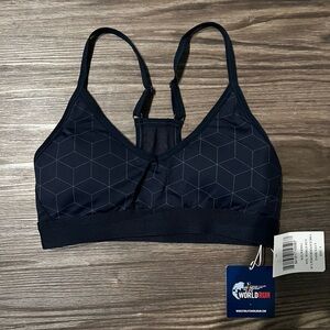 Wings for life World Run Sports Bra Small